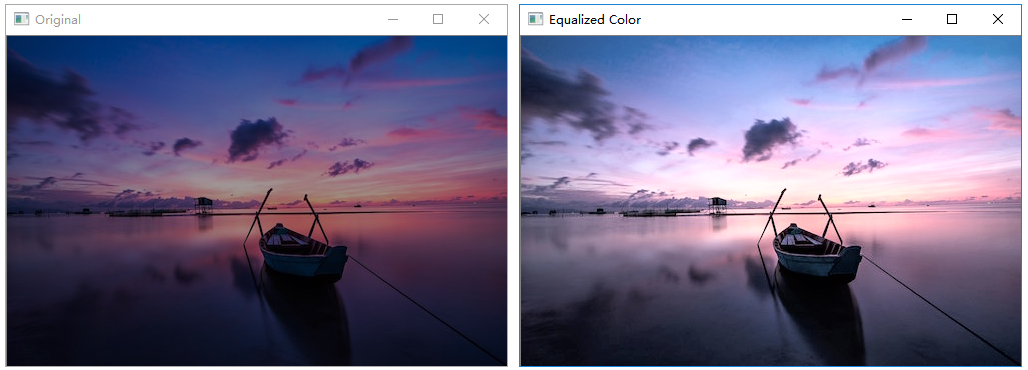 09_彩色直方图均衡化