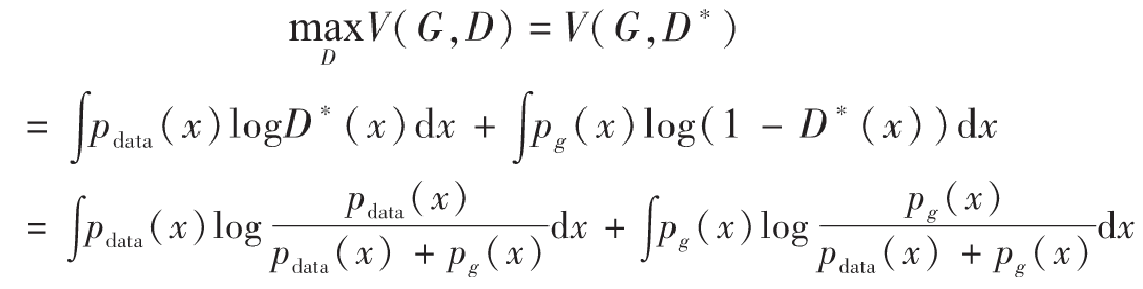 GAN生成器函数推导1
